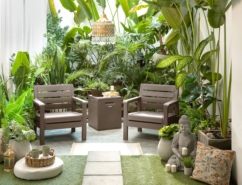 Sala Barú en terraza pequeña
